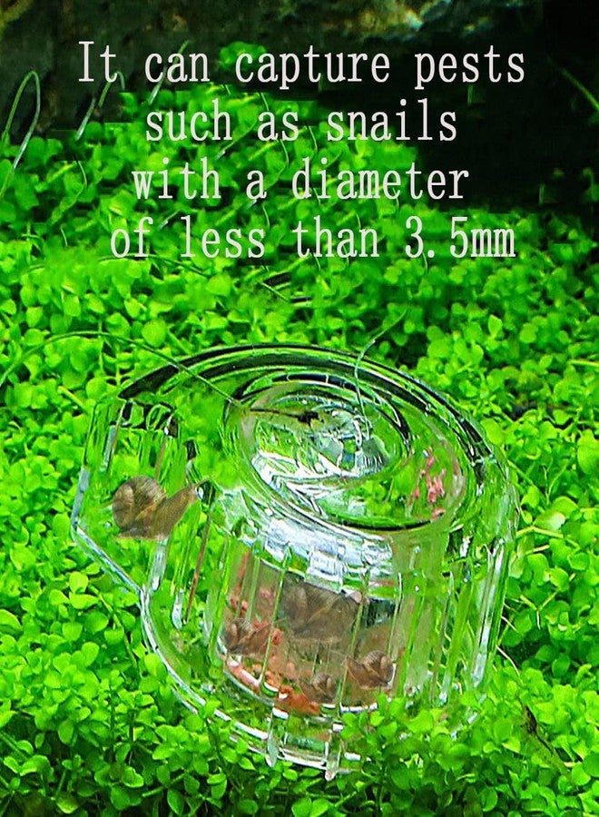 HIERYAN Snail Tool Aquarium Snail Trap Snail Box with Fishing Line for Aquarium Fish Tank, Capture Small Snails, Baby Snails - Image 5